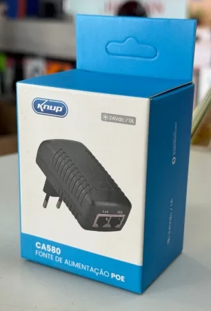 Fonte Alimentação POE 24V 1A Knup CA580