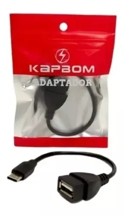 Cabo OTG Tipo C - Kapbom Kap-OTG-TY