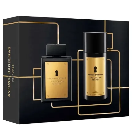 Perfume Kit Antonio Bandeiras The Golden Secret
