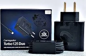 Carregador Motorola 125 Duo Tipo C Paralelo