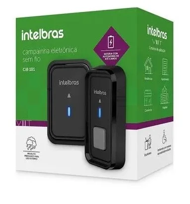 Campainha Intelbras CIB101 Preta