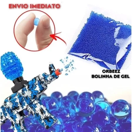 Bolinha Hidrogel Munição 1.000