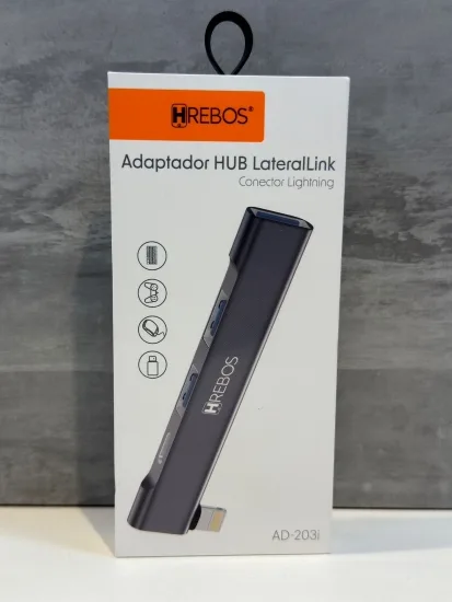 Adaptador Hub Laterallink Hrebos AD-203I