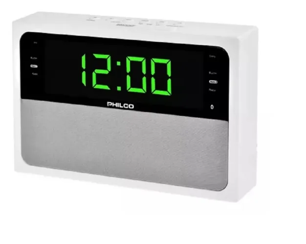 Rádio Relógio Philco PAR1018BT-GR