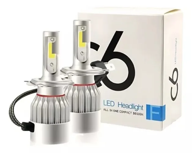Lâmpada LED H4 Headlight C6