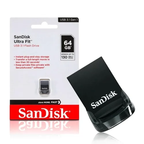 Pendrive 64GB SanDisk Ultra Fit SDCZ430