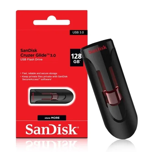 Pendrive 128GB SanDisk Cruzer Glide