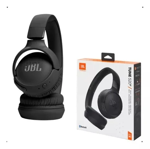 Fone JBL Tune 520 BT Preto