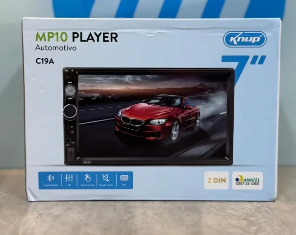 Multimídia Automotiva MP10 Knup KP-C19A