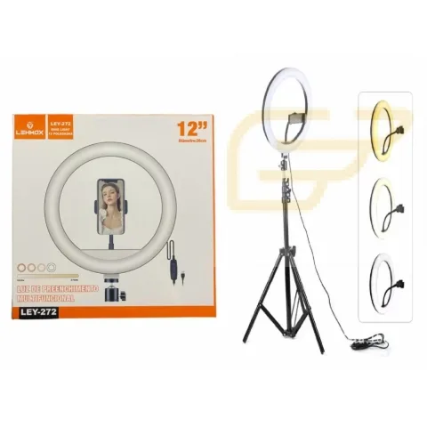 Ring Light 12 Polegadas LEY-272 Lehmox