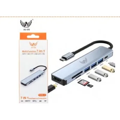 Adaptador Tipo C 7 IN 1 Altomex AU-593