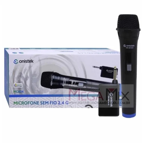 Microfone sem Fio Onistek ON-MC824