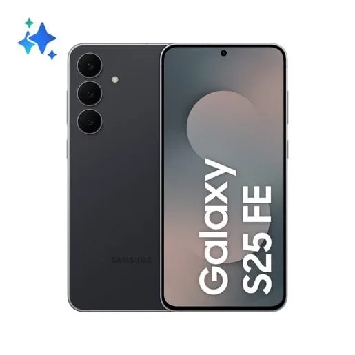 Celular Samsung S25 Fe 256GB Preto