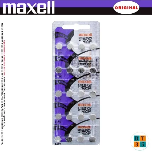 Bateria 377 Maxell