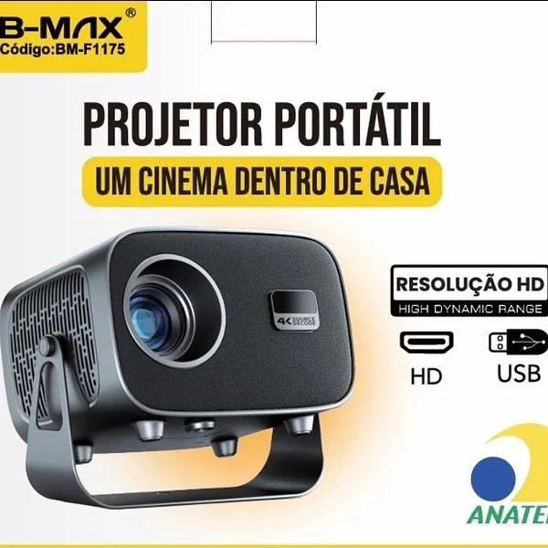 Projetor B-Max Portátil BM-F1175