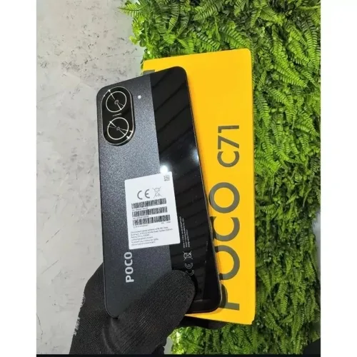 Celular POCO C71 128GB 4RAM Black