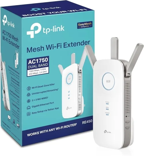 Repetidor Wi-Fi TP-Link RE450 AC1750