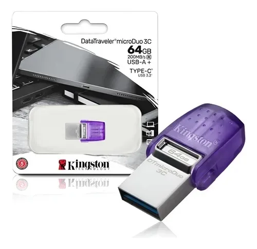 Pendrive 64GB Kingston USB-C