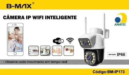 Câmera Wi-Fi Inteligente B-Max BM-IP173