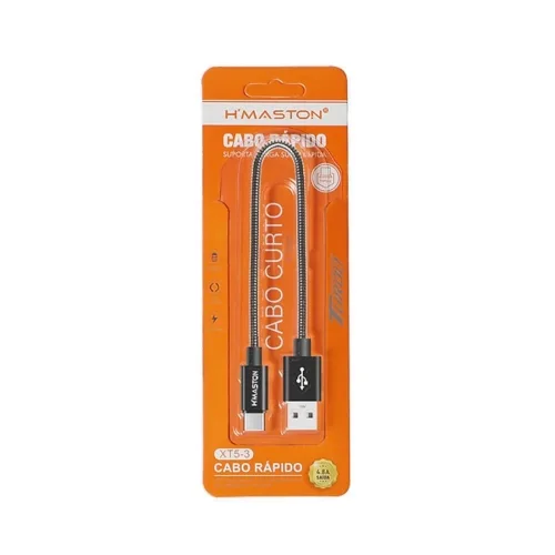 Cabo USB iPhone Curto XT5-3