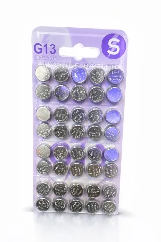 Bateria Alkaline G13 LR44 Unidade