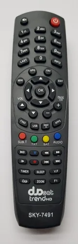 Controle Receptor Duosat Trend HD 7491