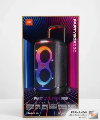 Caixa Som JBL Partybox 520