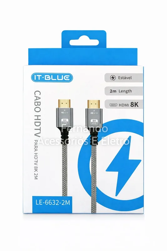 Cabo HDMI 2M IT-Blue LE-6632