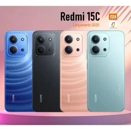 Celular Xiaomi Redmi 15C 128GB 4RAM Negro Ocaso