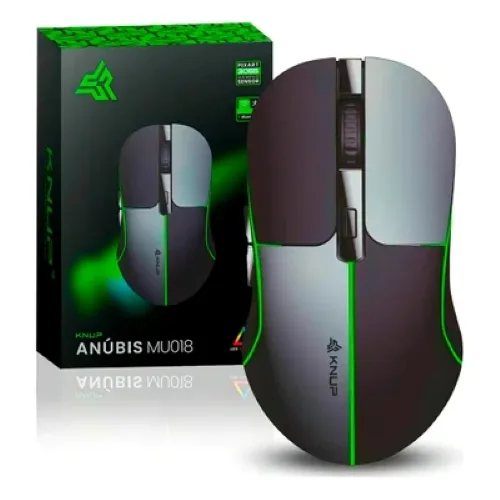 Mouse Gamer sem Fio MU018 Knup