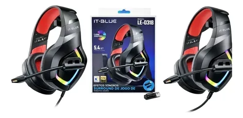 Fone sem Fio LE-0318 IT Blue