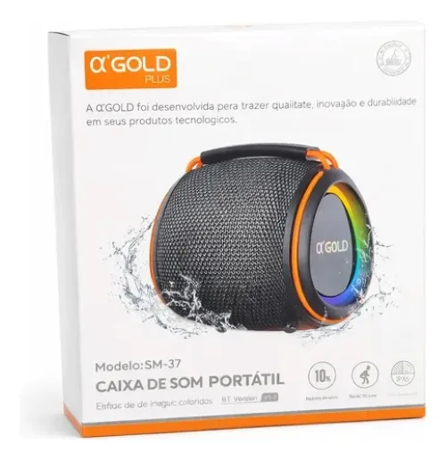 Caixa Som A'Gold SM-37