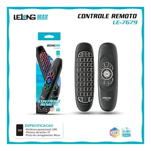 Controle Remoto Lelong LE-7679