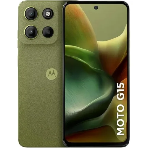 Celular Motorola Moto G15 256GB 4RAM Verde Vitrine