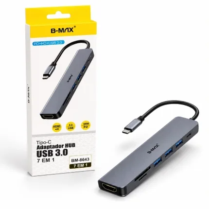 Adaptador B-Max 7 em 1 BM-8643