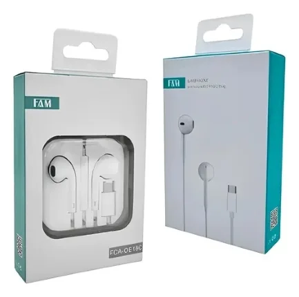Fone Tipo C Fam FCA-OE18C